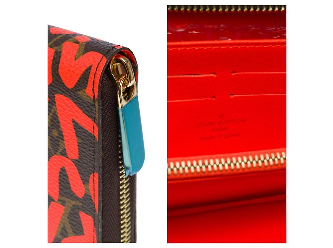 LOUIS VUITTON Zippy Accessoire aus braunem Canvas - 101586 - Ansicht 7