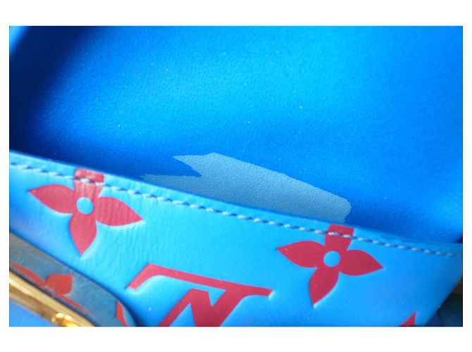 Sandália LOUIS VUITTON Paseo Flat Comfort ou Walk Comfort LV Azul claro - vista 8
