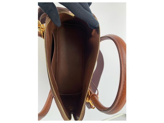 Borsa a mano Hermès Bolide in pelle marrone Marrone chiaro - vista 6