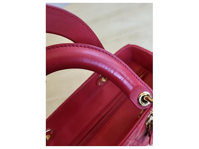 Christian Dior Lady Dior rosso e oro - vista 11