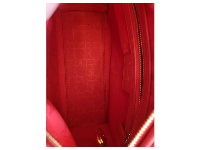 Christian Dior Lady Dior rosso e oro - vista 7