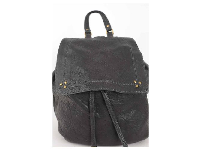 Jerome Dreyfuss Mochila Sling De Cuero - vista 2