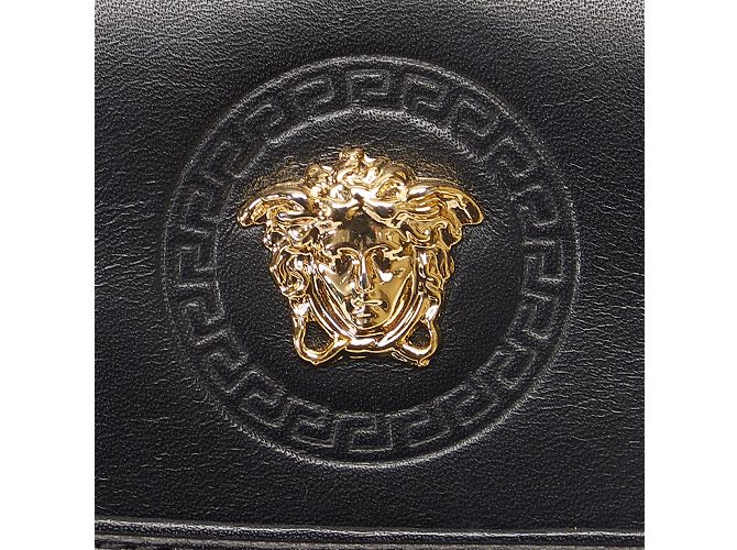 Schwarzes Versace Medusa Zigarettenetui - Ansicht 7