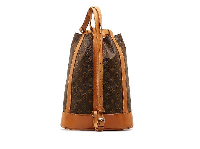 Zaino Louis Vuitton Monogram Randonnee GM marrone - vista 3