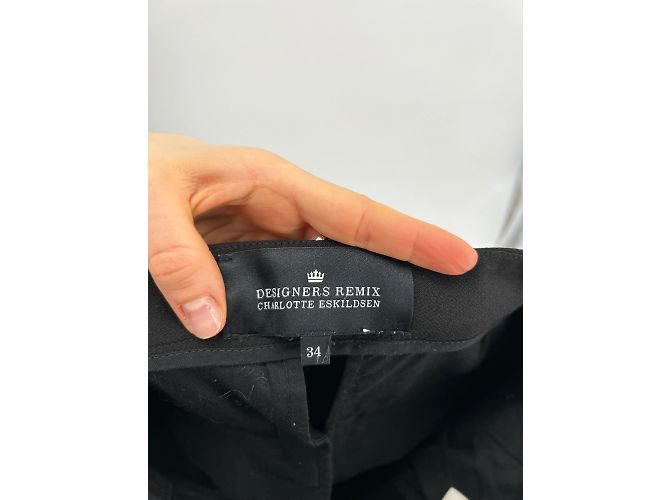 Designers Remix Hose T.FR 34 Polyester Schwarz - Ansicht 3