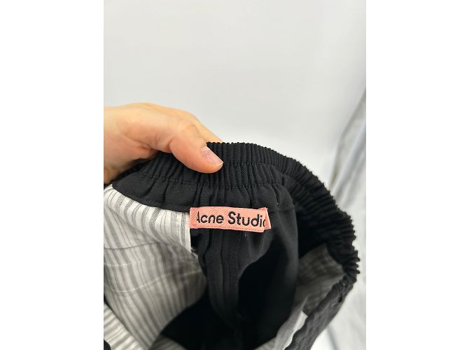 Acne Studios Hose T.FR 32 Wolle Schwarz - Ansicht 4
