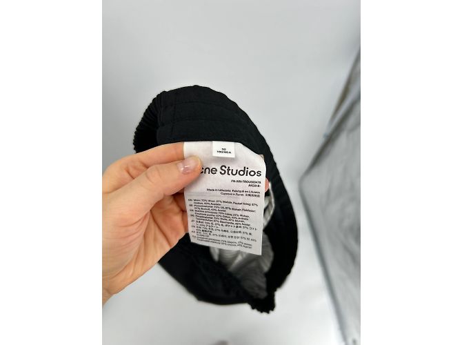 Acne Studios Hose T.FR 32 Wolle Schwarz - Ansicht 5