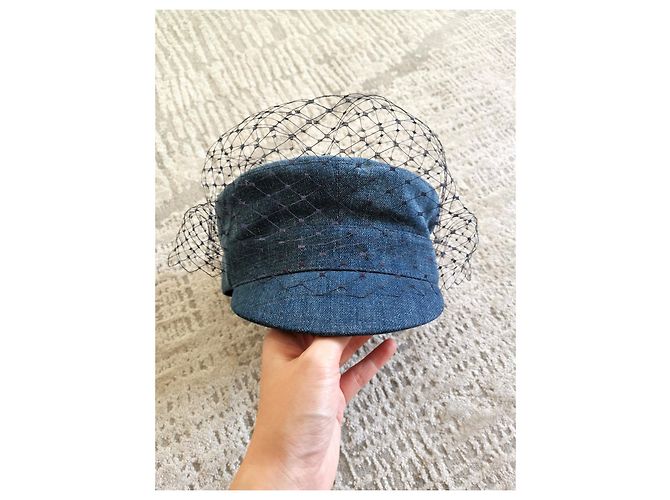 Christian Dior Arty Veil Jeanshut - Ansicht 3