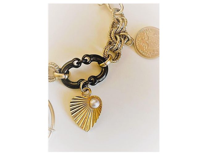 Pulsera Dolce & Gabbana "Token Money" Dorado - vista 2