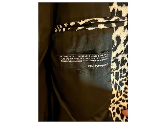 Tailleur pantalone leopardato The Kooples - vista 3