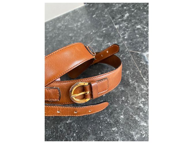 Cinturón Céline de piel 75cm - vista 3