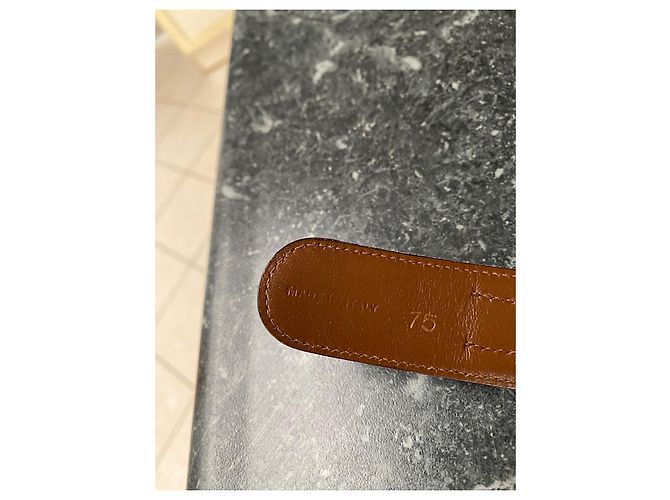 Cinturón Céline de piel 75cm - vista 6