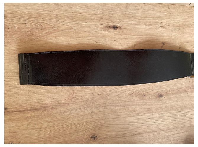 Isabel Marant Gürtel aus Leder schwarz 80 cm - Ansicht 3