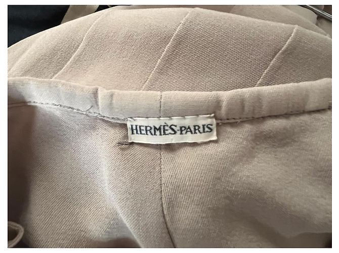 Pantalones de seda Hermès Crudo - vista 4