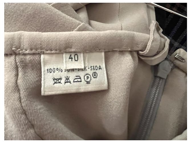 Pantalones de seda Hermès Crudo - vista 5