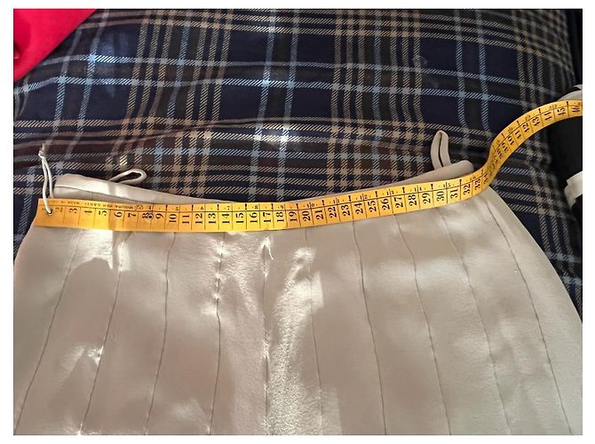 Pantalones de seda Hermès Crudo - vista 7