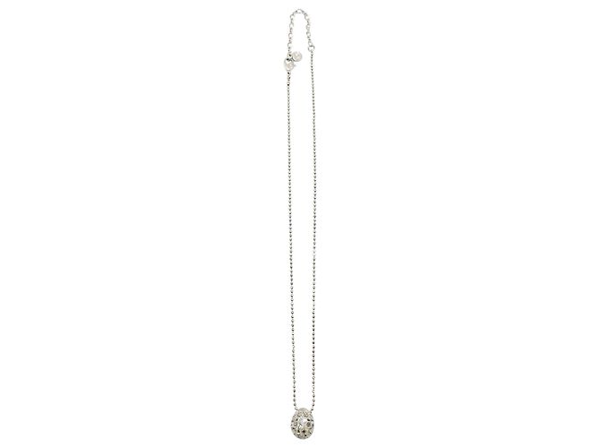 Orecchini e collana Swarovski Born Set in metallo argentato Argento Metallico - vista 3
