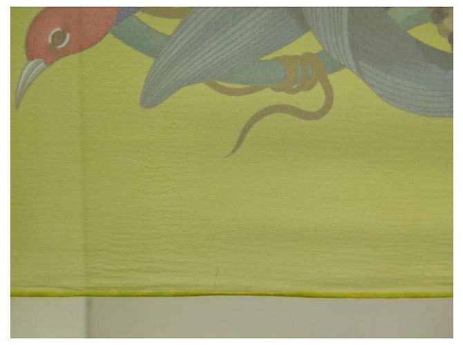 Aline Hermès SCIARPA HERMES NEL CUORE DELLA VITA IN CHIFFON DI SETA QUADRATO 90 Sciarpa di seta cm Verde - vista 7