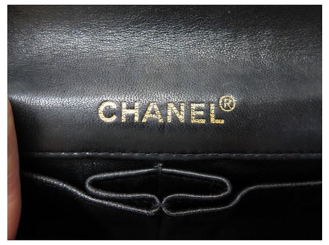 BORSA A MANO CHANEL EAST WEST CHOCOLATE BAR IN PELLE TRAPUNTATA NERA Nero - vista 10