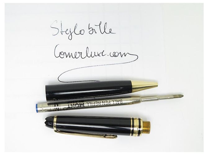 VINTAGE STYLO MONTBLANC CLASSIQUE MEISTERSTUCK MB10883 NOIR PEN Nero - vista 10