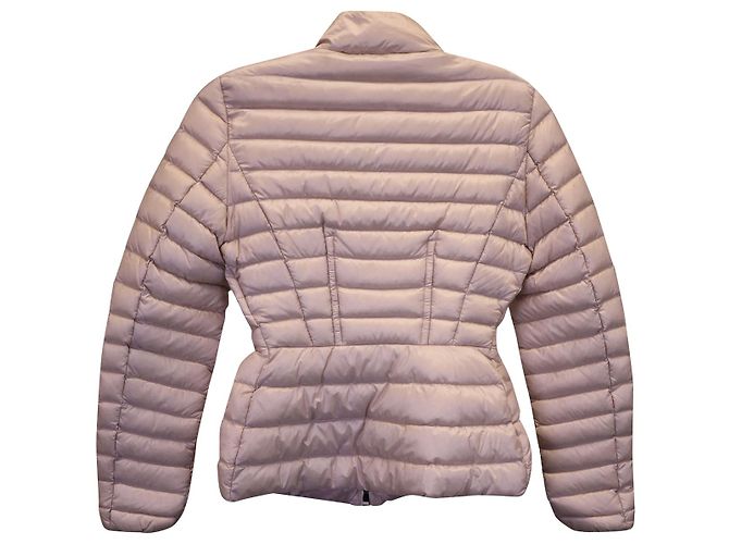 Anorak Moncler de nailon rosa pastel - vista 2
