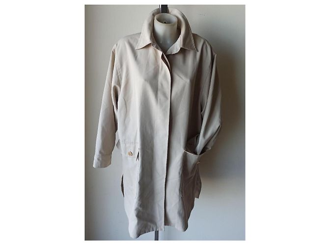 Gabardina impermeable Max Mara Beige - vista 6