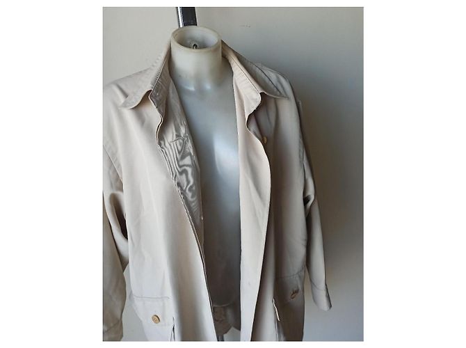 Gabardina impermeable Max Mara Beige - vista 7