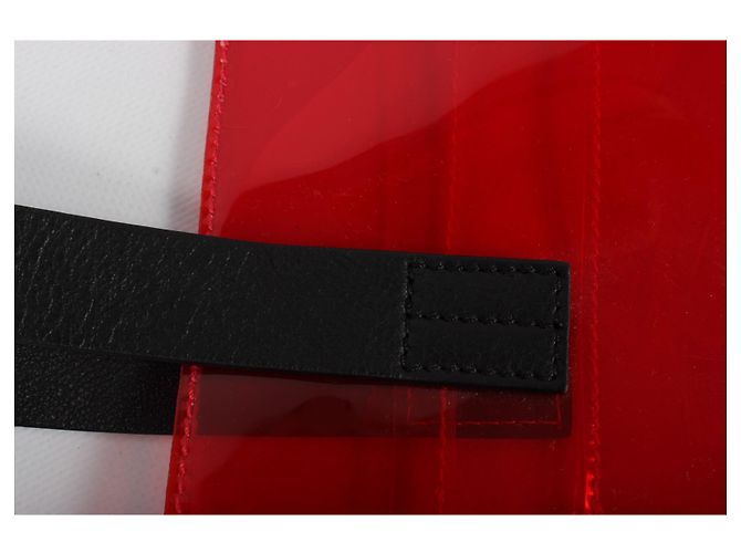 MSGM Handtasche rot aus Kunststoff - Ansicht 3