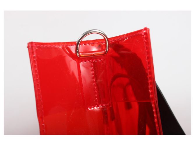 MSGM Handtasche rot aus Kunststoff - Ansicht 7