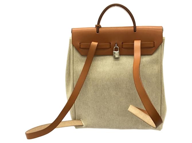 Hermès Hermes herbag Crudo - vista 2