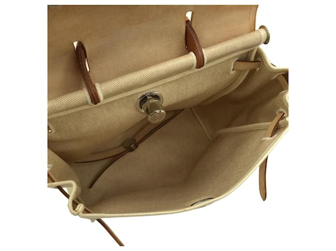 Hermès Hermes herbag Crudo - vista 5