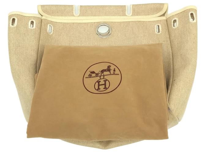 Hermès Hermes herbag Crudo - vista 7