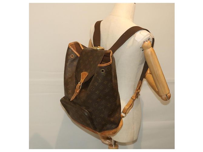 LOUIS VUITTON Monogramm Montsouris GM Rucksack M.51135 LV Auth bh137 - Ansicht 22