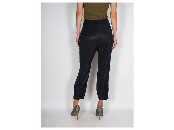 Pantalones Céline azules de lana - vista 3
