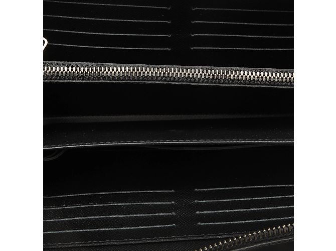 LOUIS VUITTON Small bags, wallets & cases Zippy XL Black - view 6