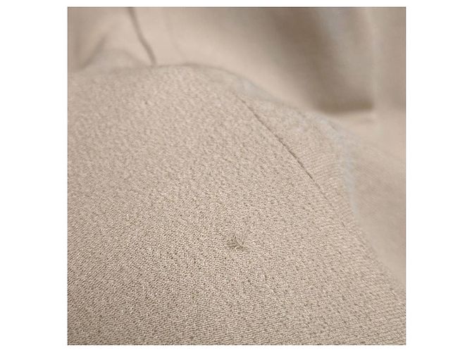 Gianfranco Ferré Camicia Lunga In Seta Beige - vista 6