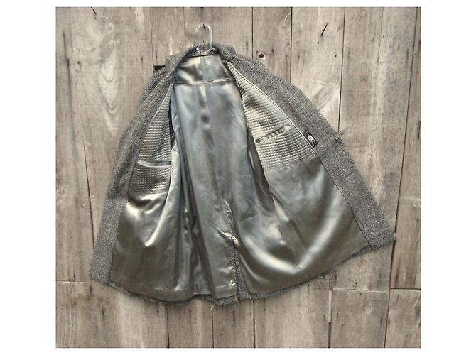 inconnue vintage tweed coat size 54 - view 3