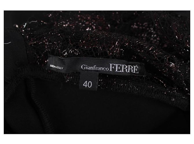 Gianfranco Ferré Vestido Gianfranco Ferre Negro - vista 9