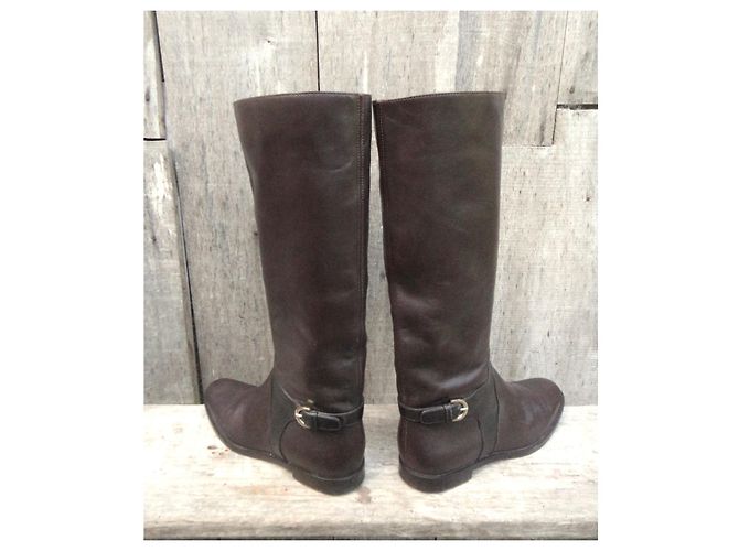 botas sergio rossi p 37 Castaño - vista 4