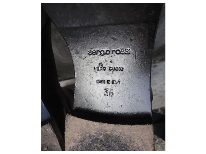 botas sergio rossi p 37 Castaño - vista 6