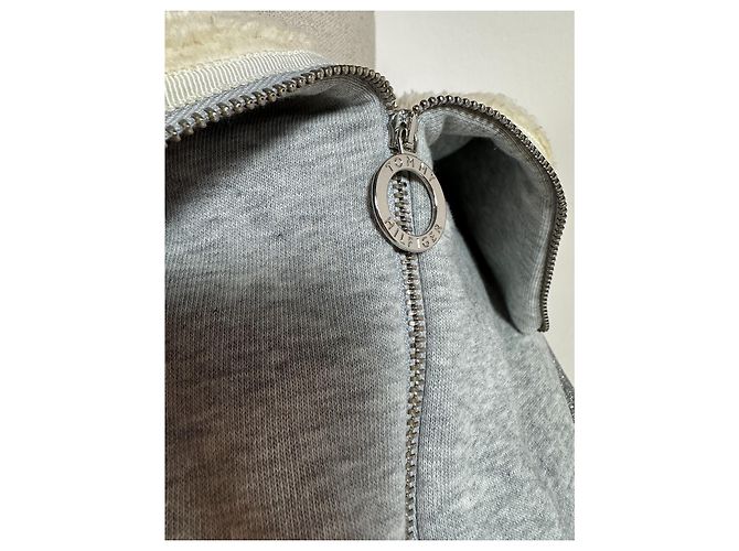 Tommy Hilfiger Sweatkleid Grau Baumwolle Mehrfarben - Ansicht 5