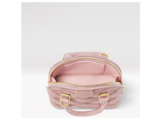 Louis Vuitton Alma BB Rosabella Pelle Rosa - vista 2