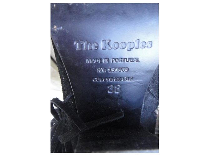 The Kooples botines p 38 Negro - vista 6