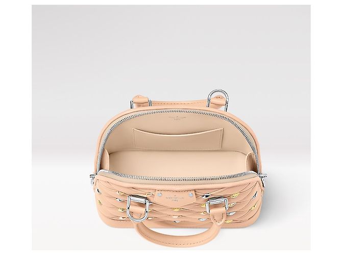 Louis Vuitton Alma BB Bolso de piel beige - vista 2