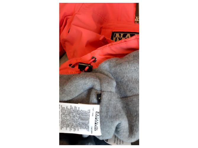 Chaqueta acolchada Napapijri Rainforest Coral Naranja - vista 3
