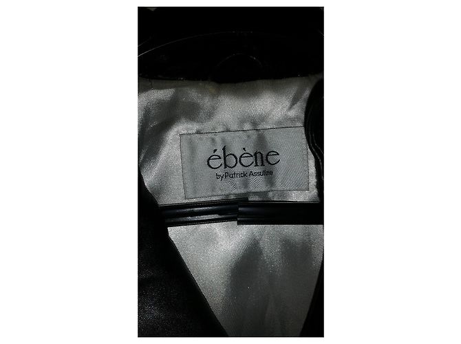 Ebène by Assuline Bikerjacke aus schwarzem Lammleder - Ansicht 5