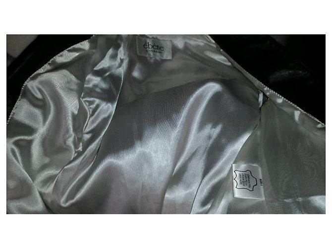 Ebène by Assuline Bikerjacke aus schwarzem Lammleder - Ansicht 7