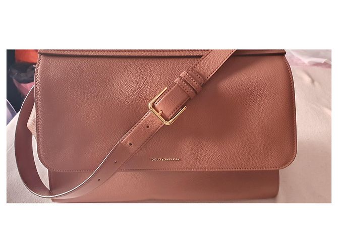 Sicily Borsa Sicilia grande Dolce & Gabbana Cammello - vista 8