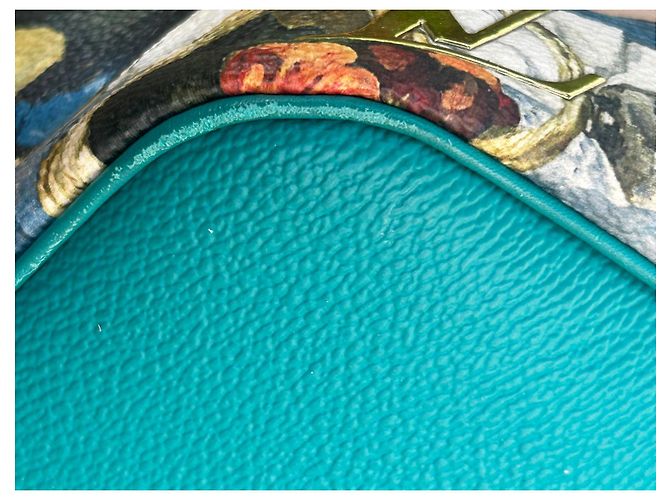 Louis Vuitton Neverfull Edición Limitada “Manet” Azul - vista 16