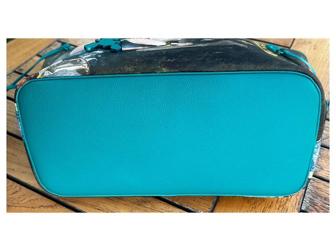 Louis Vuitton Neverfull Edición Limitada “Manet” Azul - vista 17